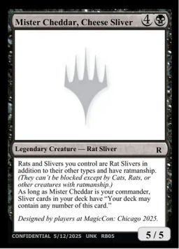 Mister Cheddar, Cheese Sliver
