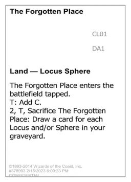 The Forgotten Place
