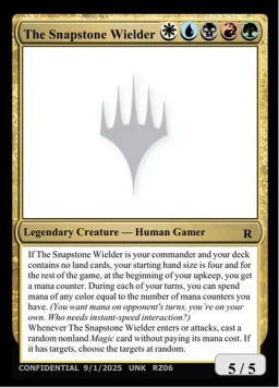 The Snapstone Wielder