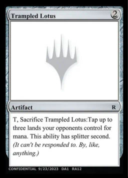 Trampled Lotus