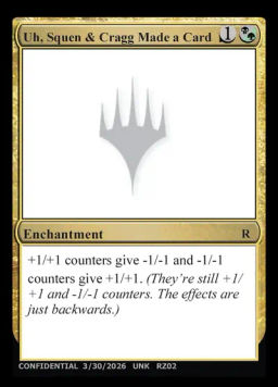 Uh, Squen & Cragg Made a Card