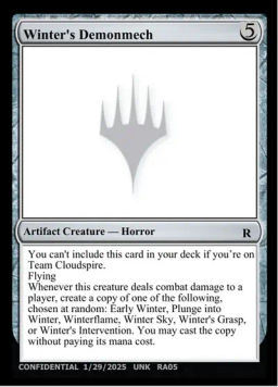 Winter's Demonmech