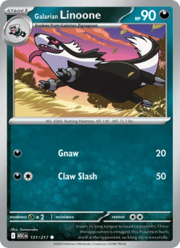 Galarian Linoone