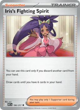 Iris's Fighting Spirit