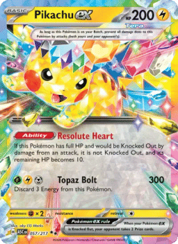 Pikachu ex
