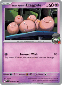 Team Rocket's Exeggcute