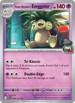 Team Rocket's Exeggutor