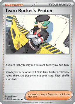 Team Rocket's Proton