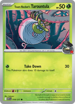 Team Rocket's Tarountula