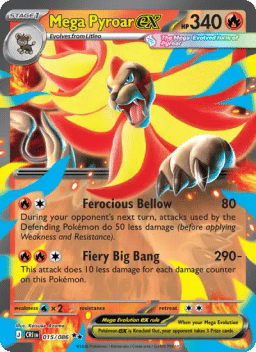 Mega Pyroar ex