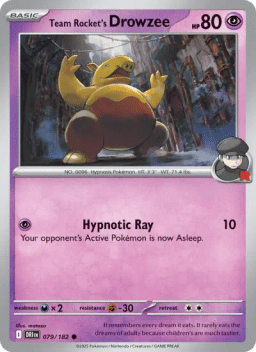 Team Rocket's Drowzee