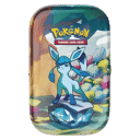 Prismatic Evolutions Glaceon Mini Tin