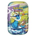 Prismatic Evolutions Vaporeon Mini Tin