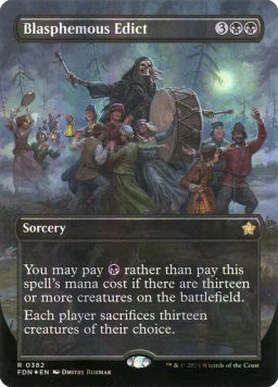Blasphemous Edict