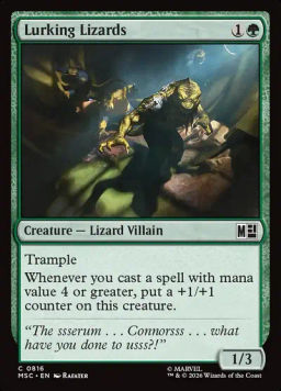 Lurking Lizards