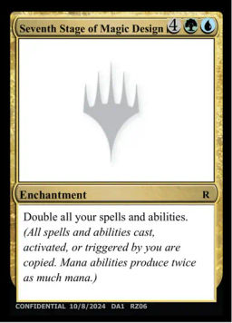 Seventh Stage of Magic Design