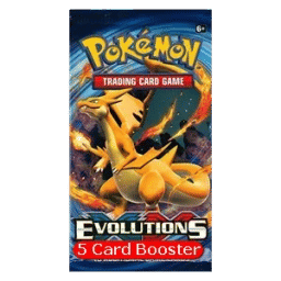 Evolutions Booster (5 Cards)