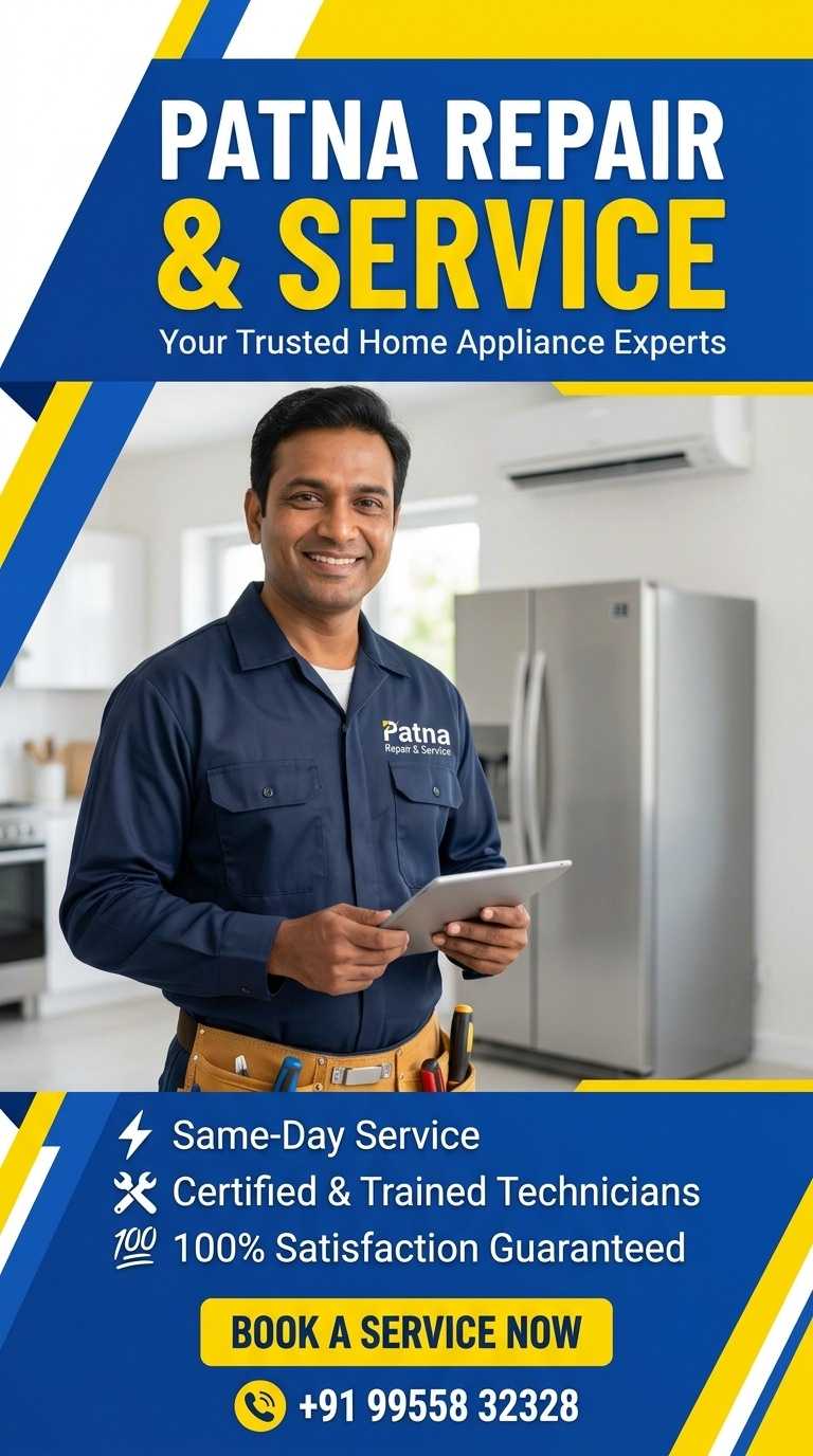 Expert Patna Repair and Service Technician Working on Home Appliances in Patna