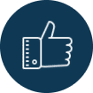 icon thumbs up