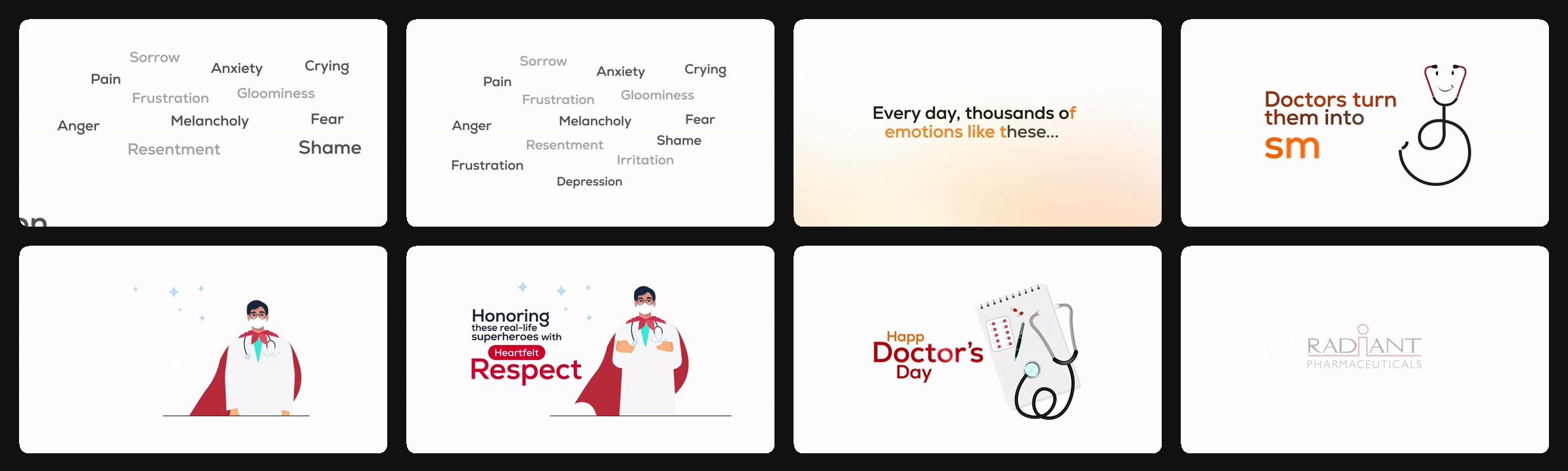 Frame by frame: the full story from emotions to the brand sign-off.