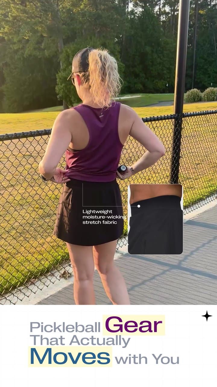 MUEV Pickleball Tank & Skort Promo Reel