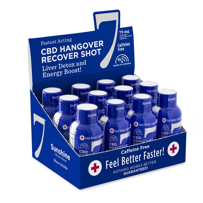 7 CBD Hangover Recover Shots - Image 2