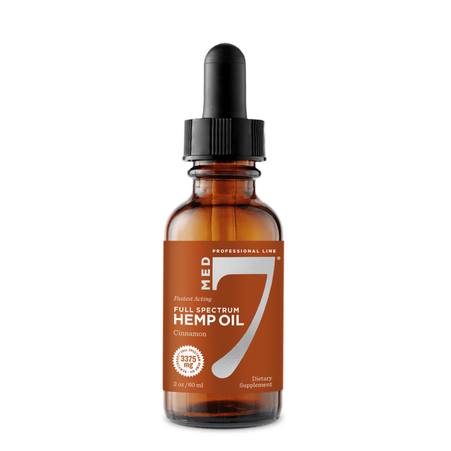 3375 mg Med 7 Hemp CBD Oil
