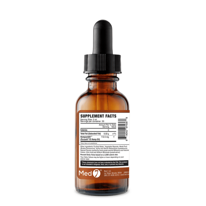 3375 mg Med 7 Hemp CBD Oil - Image 3