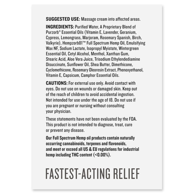 750 mg 7 Sports Cream - Image 3