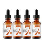 1500 mg 7 Hemp CBD Oil 1 oz. Cinnamon 4 Pack