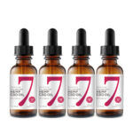 1500 mg 7 Hemp CBD Oil 1 oz. Wild Berry 4 Pack