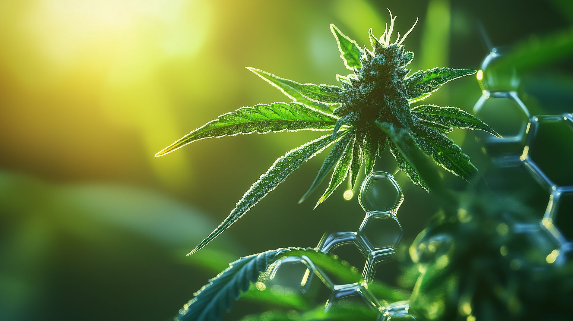 3D visualization of micellized CBD molecules