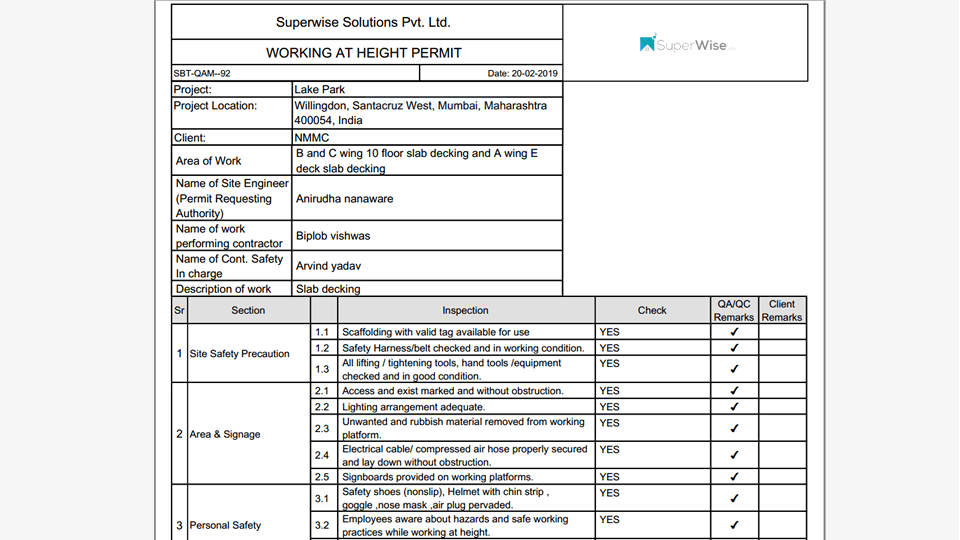 Project Audit