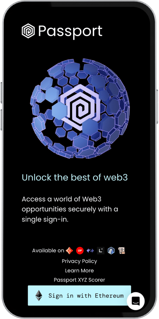 Mobile phone with website open