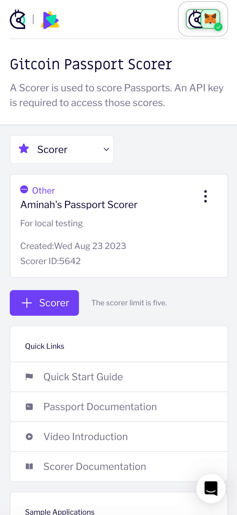 Mobile website mockup