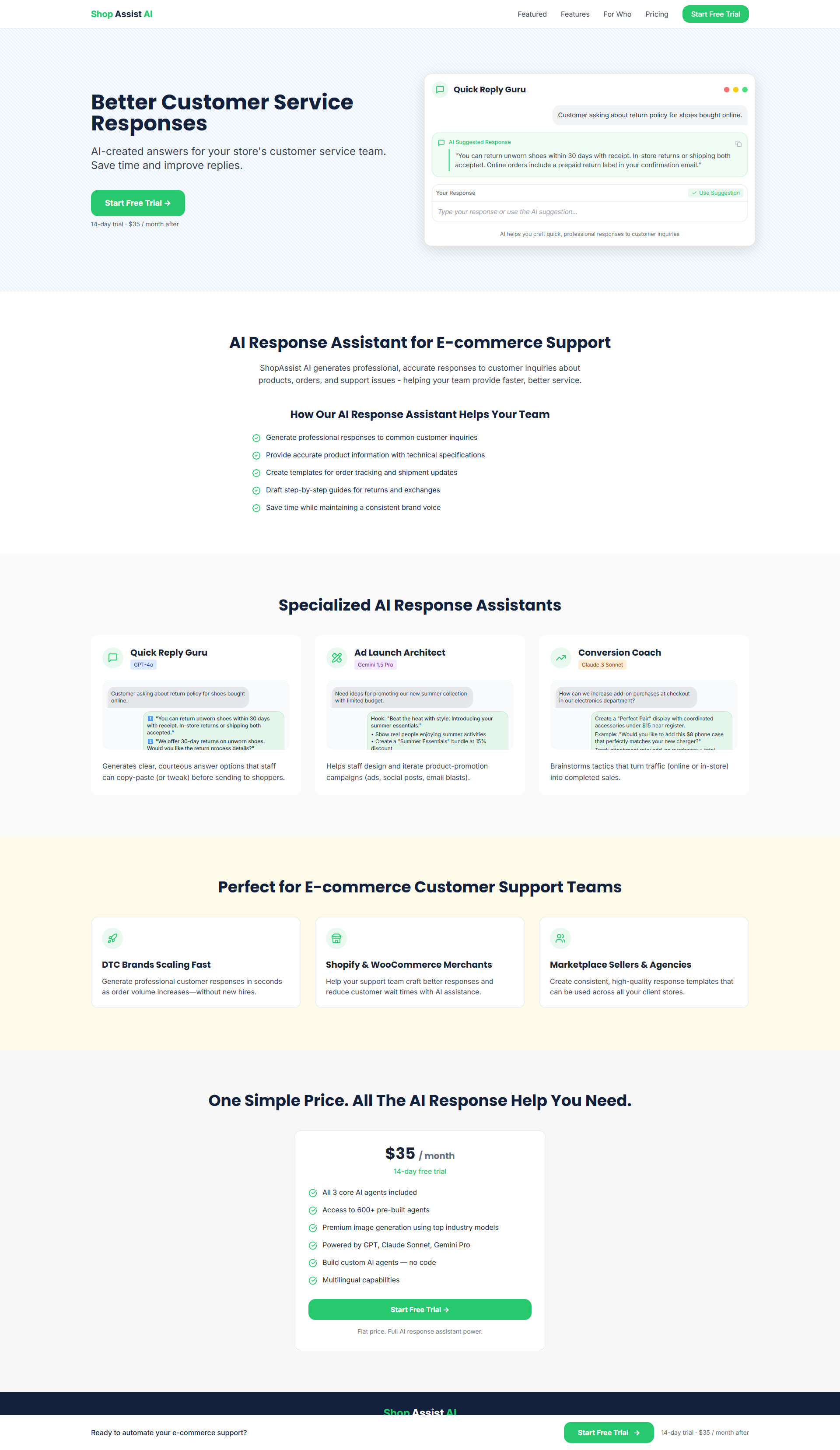 ShopAssist AI preview