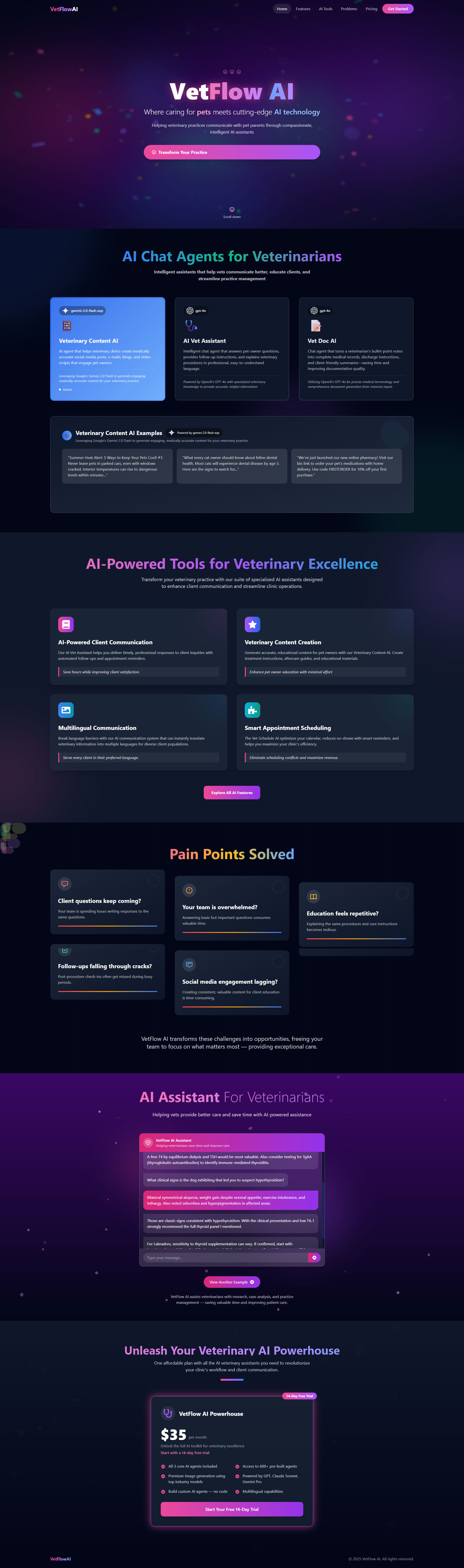 VetFlow AI preview