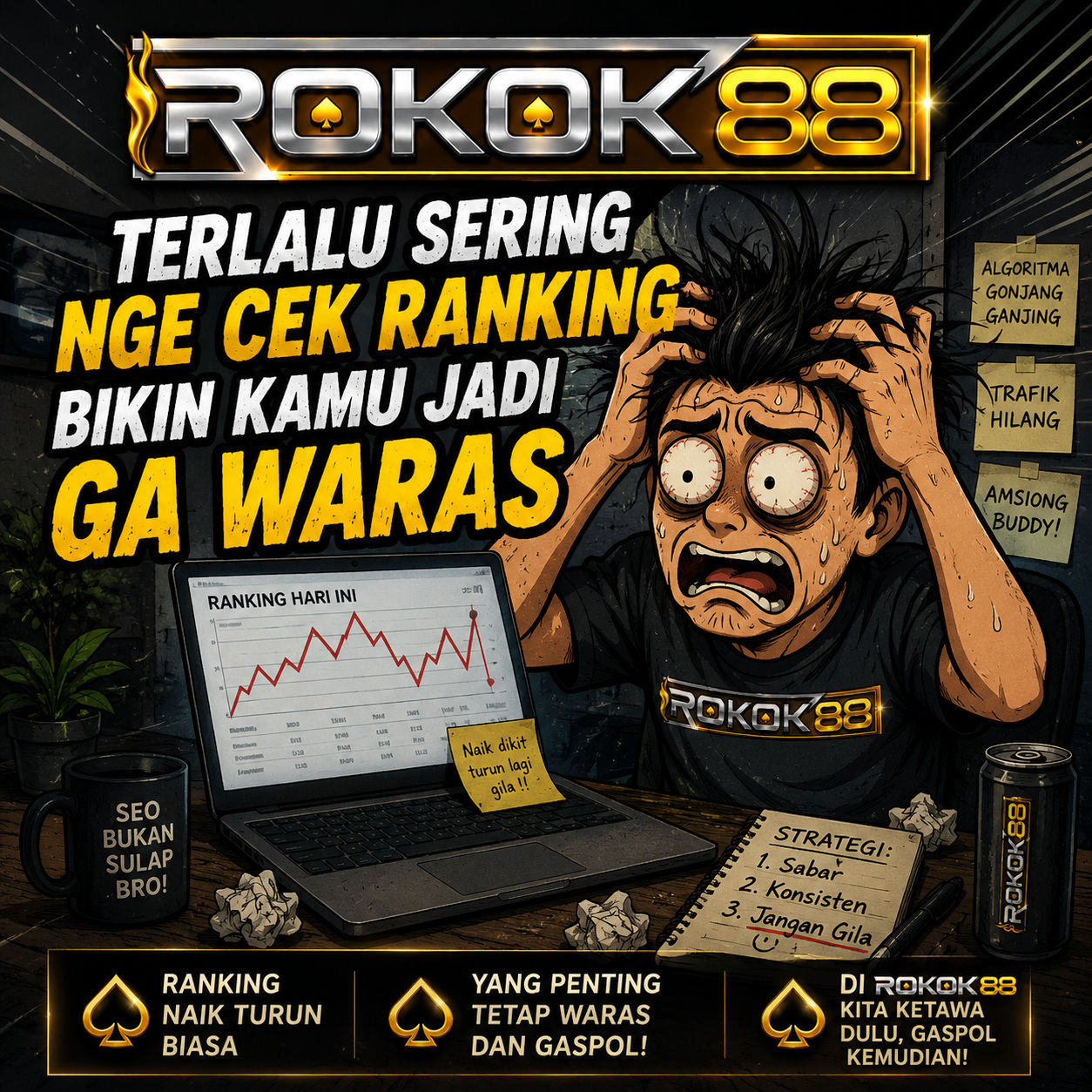 ROKOK88: GOOGLE GONJANG GANJING KAMI AMSIONG BUDDY