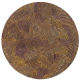 Meditation Coral Rond Black Gold 9227