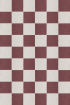 Chess Flatweave Burgundy