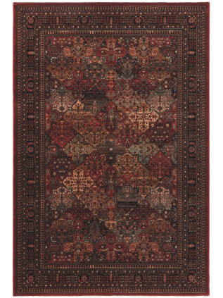 Kazak Kashqai - Border • Tapis en Ligne