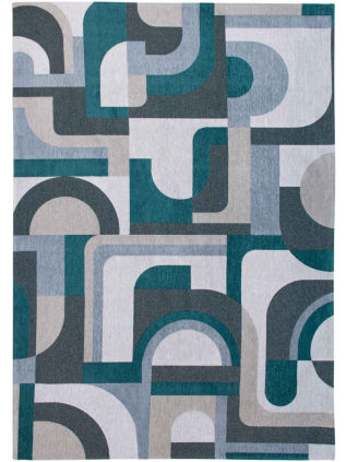 Louis de Poortere | Nuance Module Morris Green 9208 | Tapis | Tapis en Ligne