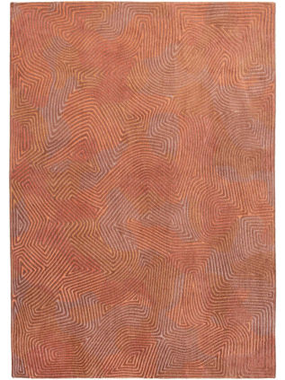 Louis de Poortere | Meditation Coral Volcano 9230 | Tapis | Tapis en Ligne