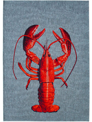 Louis de Poortere | Pop Lobster Steam Red 9389 | Carpet | Online Tapijten