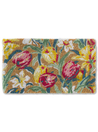 Laura Ashley | Doormat Tulips China Blue 82218 | Carpet | Online Tapijten