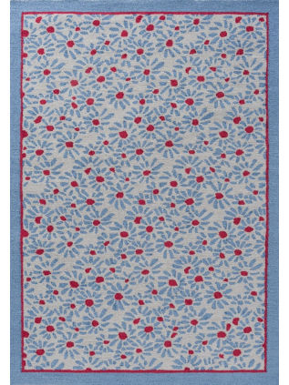 Laura Ashley | Thorncliff Daisy Sky Blue 480308 | Carpet | Online Tapijten