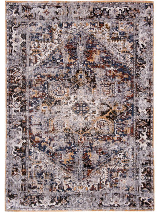 Antiquarian - Antique Heriz Divan Blue • Tapis en Ligne