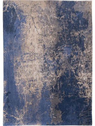 Louis de Poortere | Mad Men Cracks Abyss Blue 8629 | Carpet | Online Tapijten