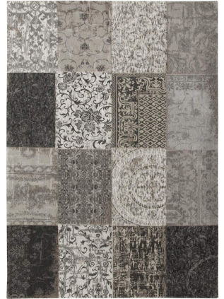 Louis de Poortere | Vintage Multi Black & White 8101 | Carpet | Online tapijten