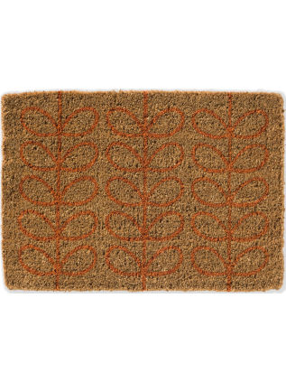 Orla Kiely | Doormat Linear Stem Tomato 560503 | Carpet | Online Tapijten